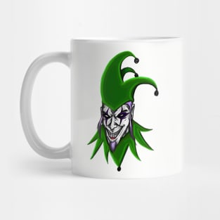 Evil Clown Jester Mug